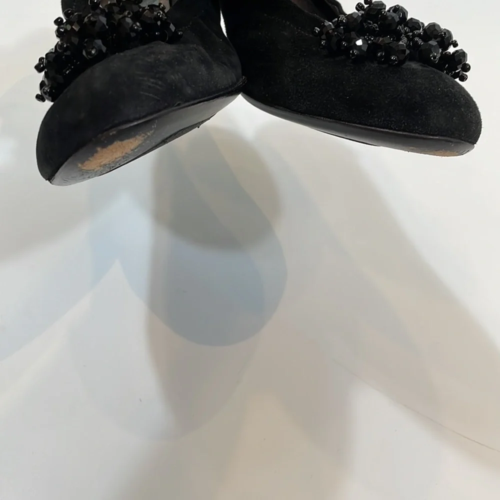 AGL Attilio Giusti Leombruni Shoes 38 Made In Italy Black Leather Dress Pump